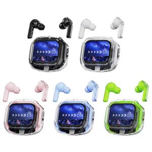 AIR MAX  LCD Screen TWS Earbuds with Smart Display case