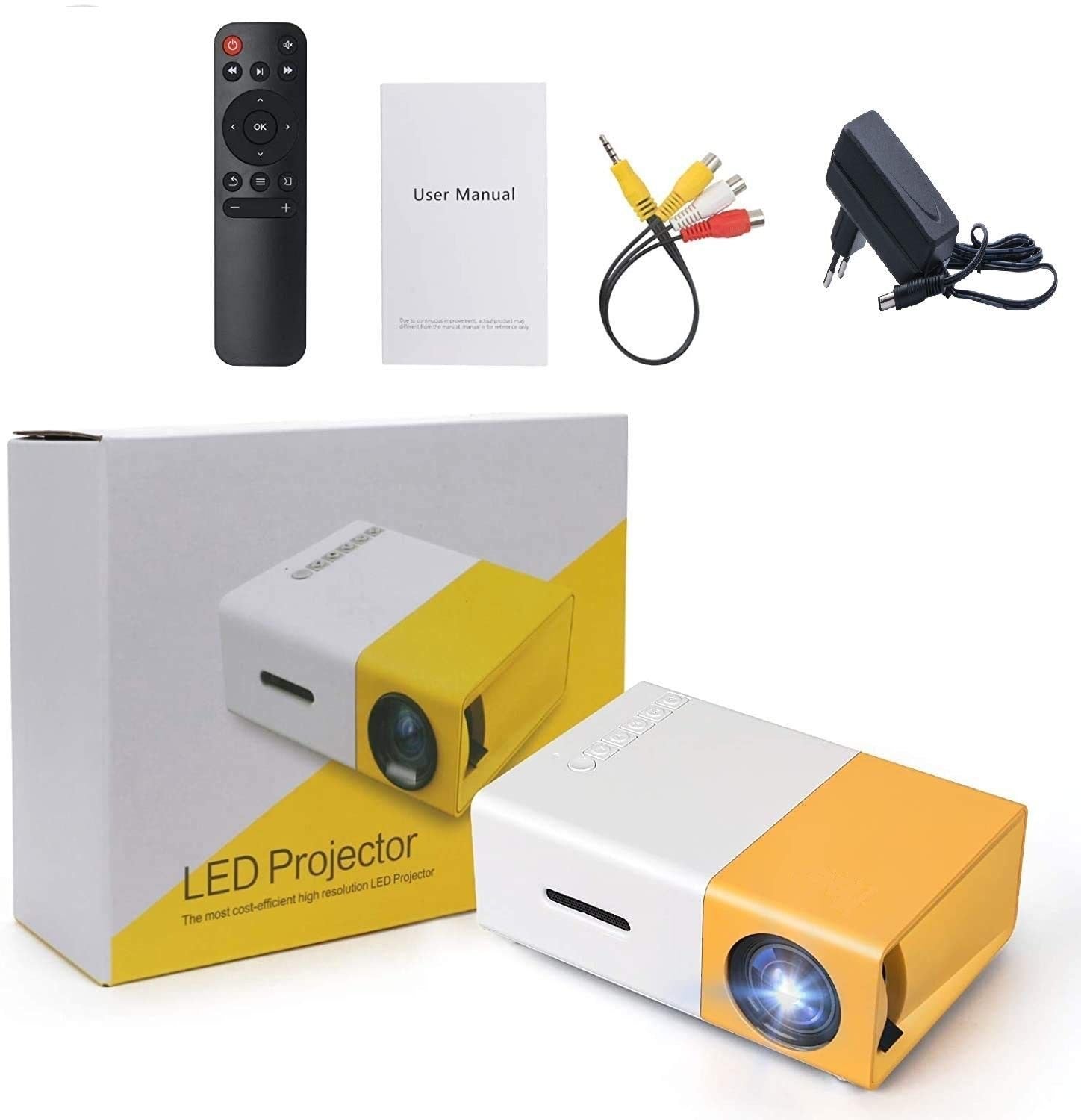 Mini LED Projector – Compact Power, Big Screen Experience 🎬