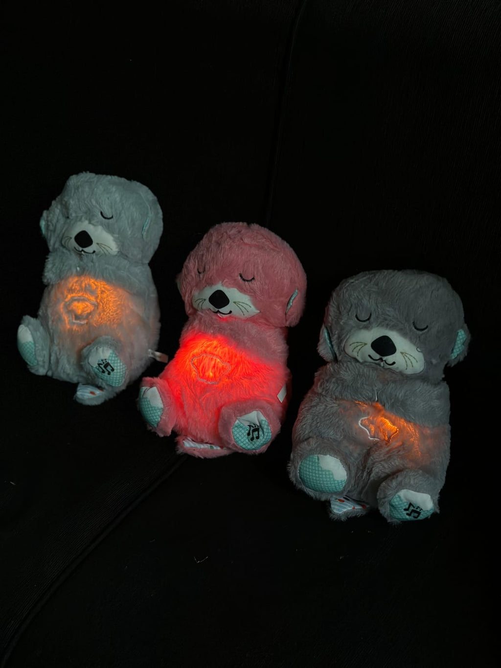 Breathing teddy bears